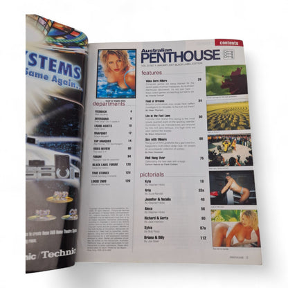 AUSTRALIAN PENTHOUSE Men's Magazine Black Label January 2001