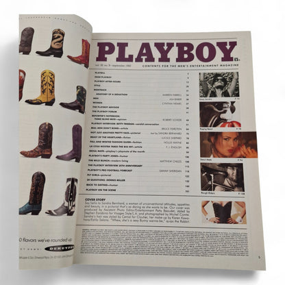 Playboy Magazine September 1992 Sandra Bernhard / Morena Corwin
