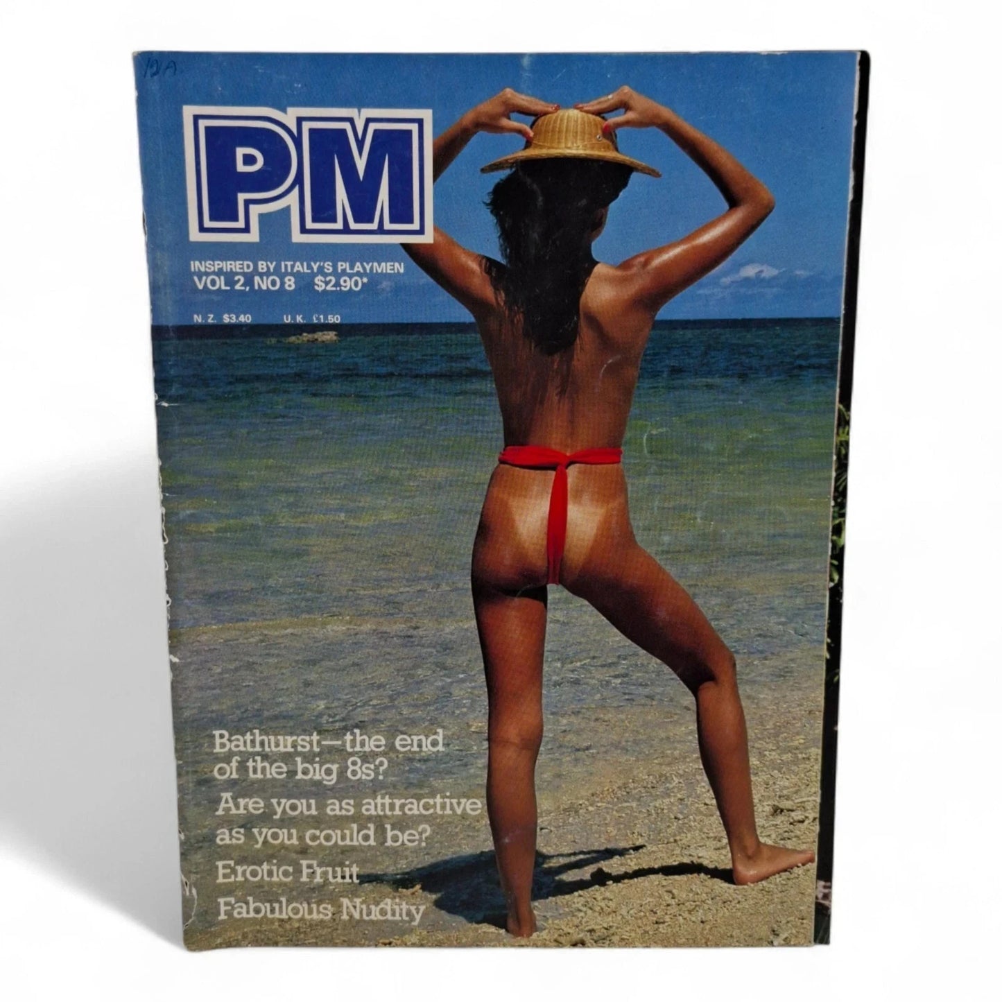 Australian P.M Magazine Playmen 1981 Vol. 2 No. 8 Rare