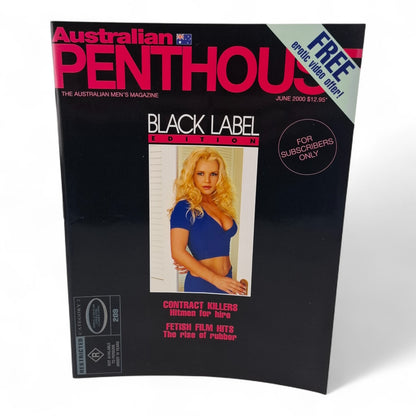 Australian Penthouse Magazine - Black Label June 2000 Complete Playboy Taylor