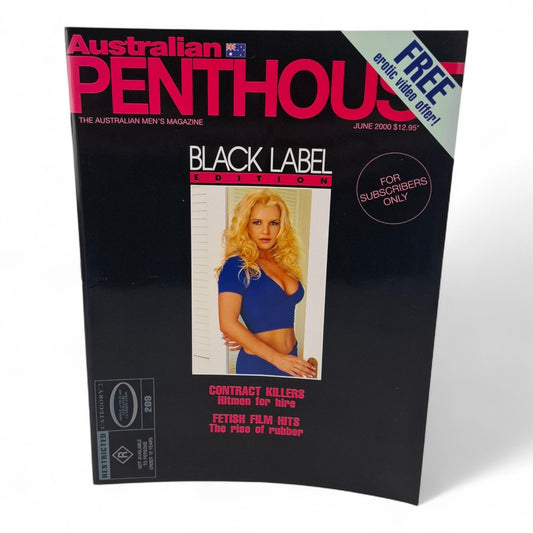 Australian Penthouse Magazine - Black Label June 2000 Complete Playboy Taylor