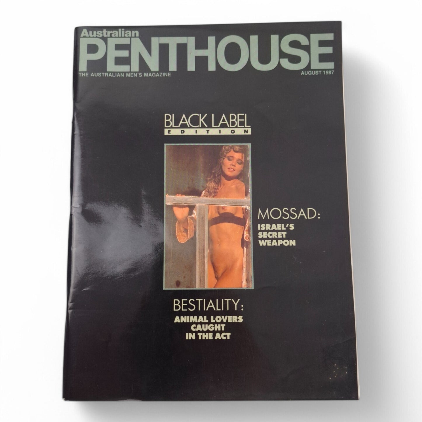 Australian Penthouse Magazine - Black August 1987 Complete Playboy
