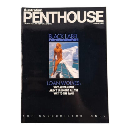 Australian Penthouse Magazine August 1988 Isabel Monro / Crista Veronica