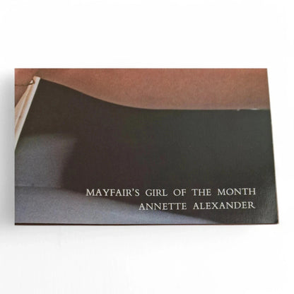 Mayfair Magazine Vol. 15 No. 4 April 1980 Annette Alexander