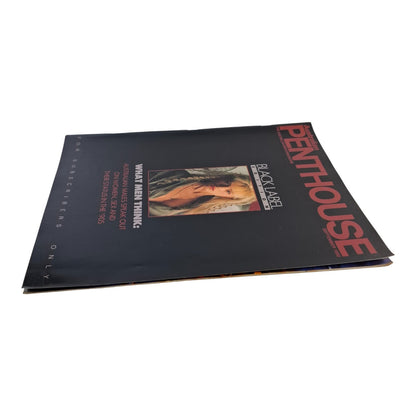 Australian Penthouse Magazine - Black Edition September 1990 Justine