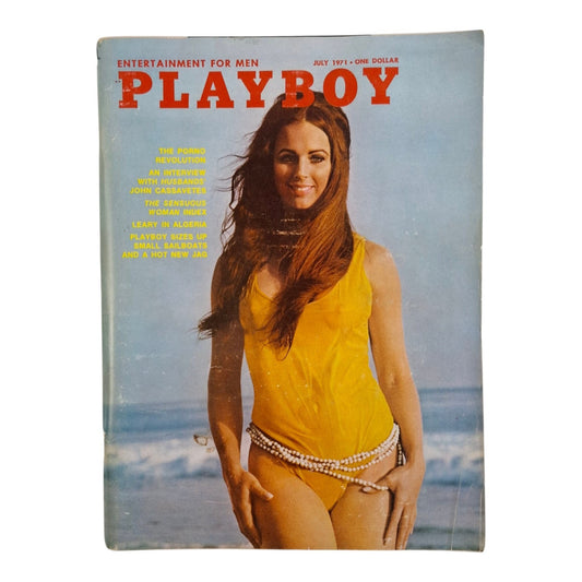 Playboy Magazine July 1971 JKAY SUTTON YORK Heather Van Every LINDA EVANS