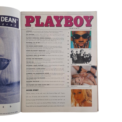 Australian Playboy Magazine October 1997 Farrah Fawcett / Lynn Thomas