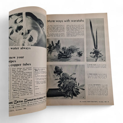 Australian Home Beautiful - November 1965 - Magazine