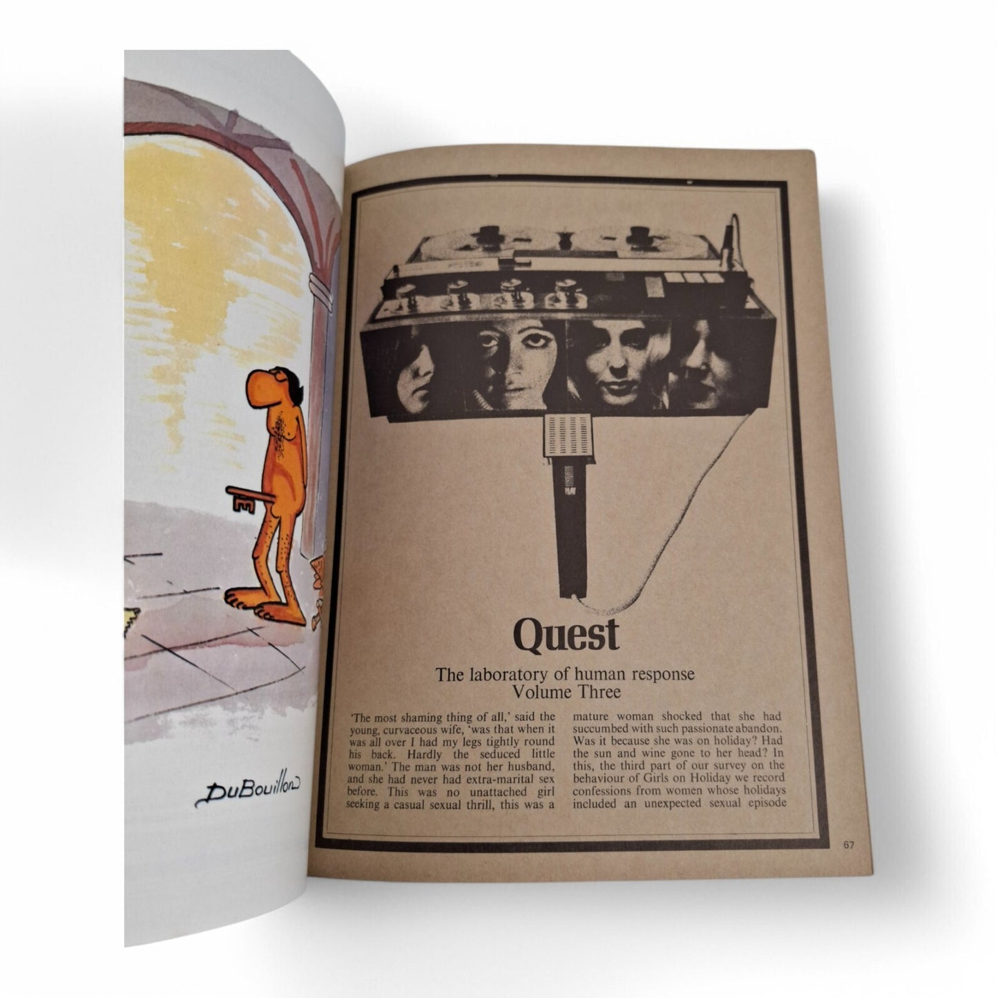 Mayfair Magazine Vol. 6 No. 8 August 1971 U.K Playboy Jennifer Saunders