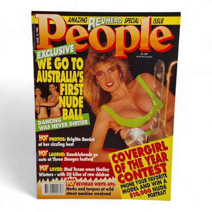 Australian People Magazine June 13th 1990 Barbara-Anne Cliff