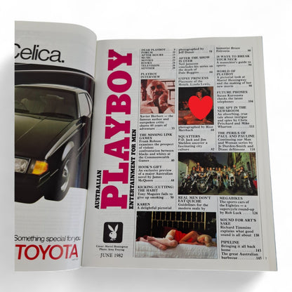 Vintage Australian Playboy Magazine June 1982 Lina Lewis EXCELLENT