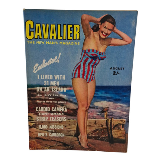 Cavalier Magazine Australia August 1953 Vol. 1 No. 1 PREMIER ISSUE Playboy