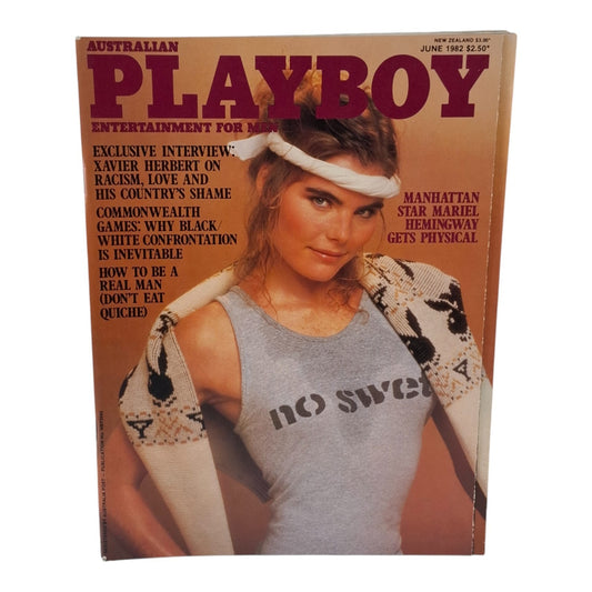 Australian Playboy Magazine June 1982  Mariel Hemingway / Lynda Lewis
