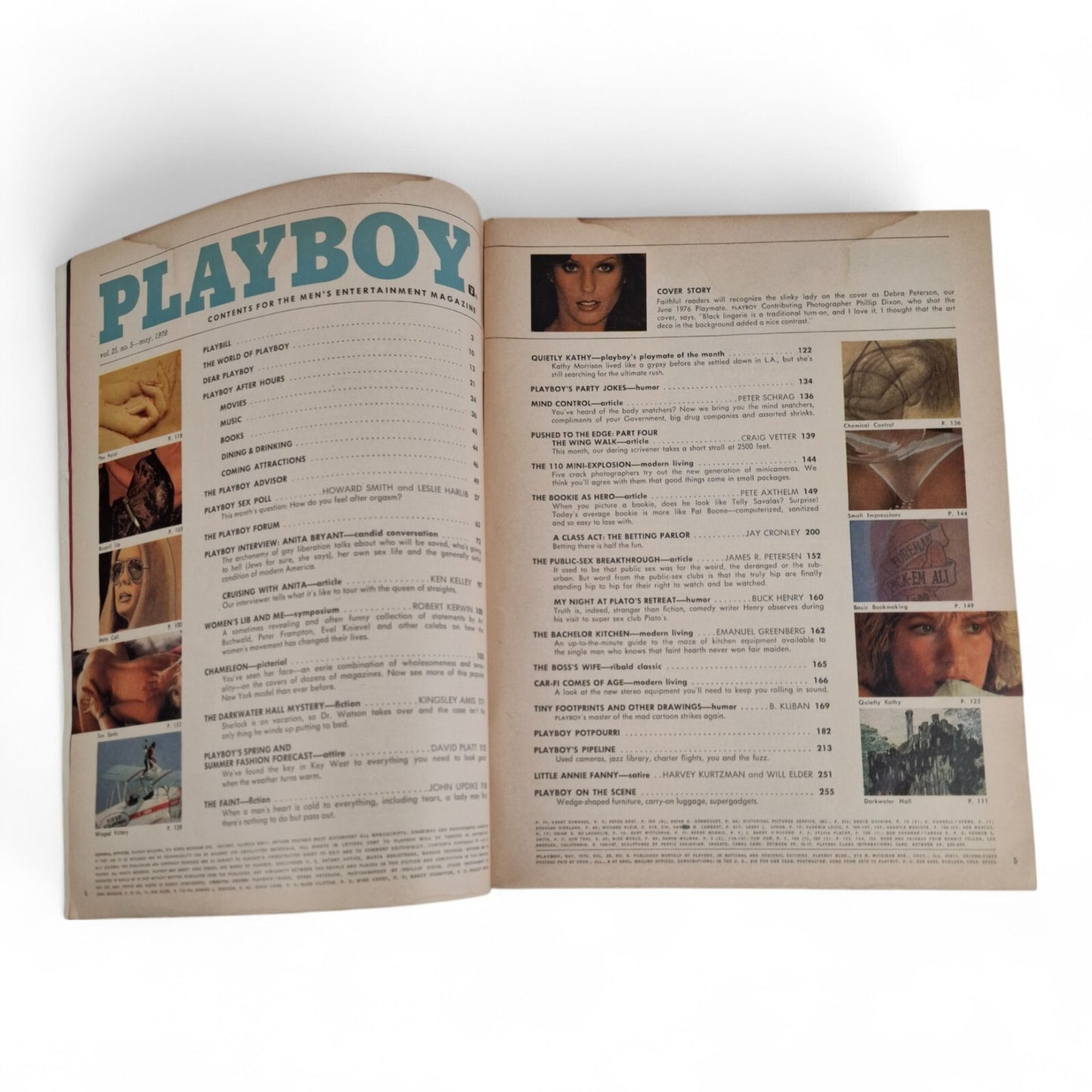 PLAYBOY Magazine May 1978 Debra Peterson COMPLETE