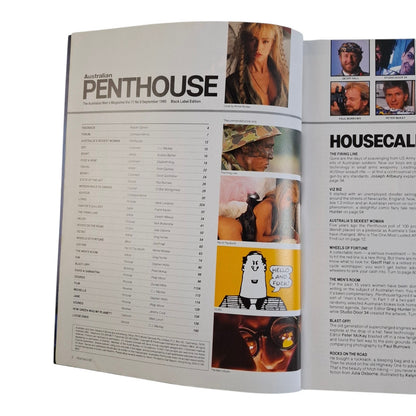 Australian Penthouse Magazine September 1990 Justine / Kim Baker / Helen Evison