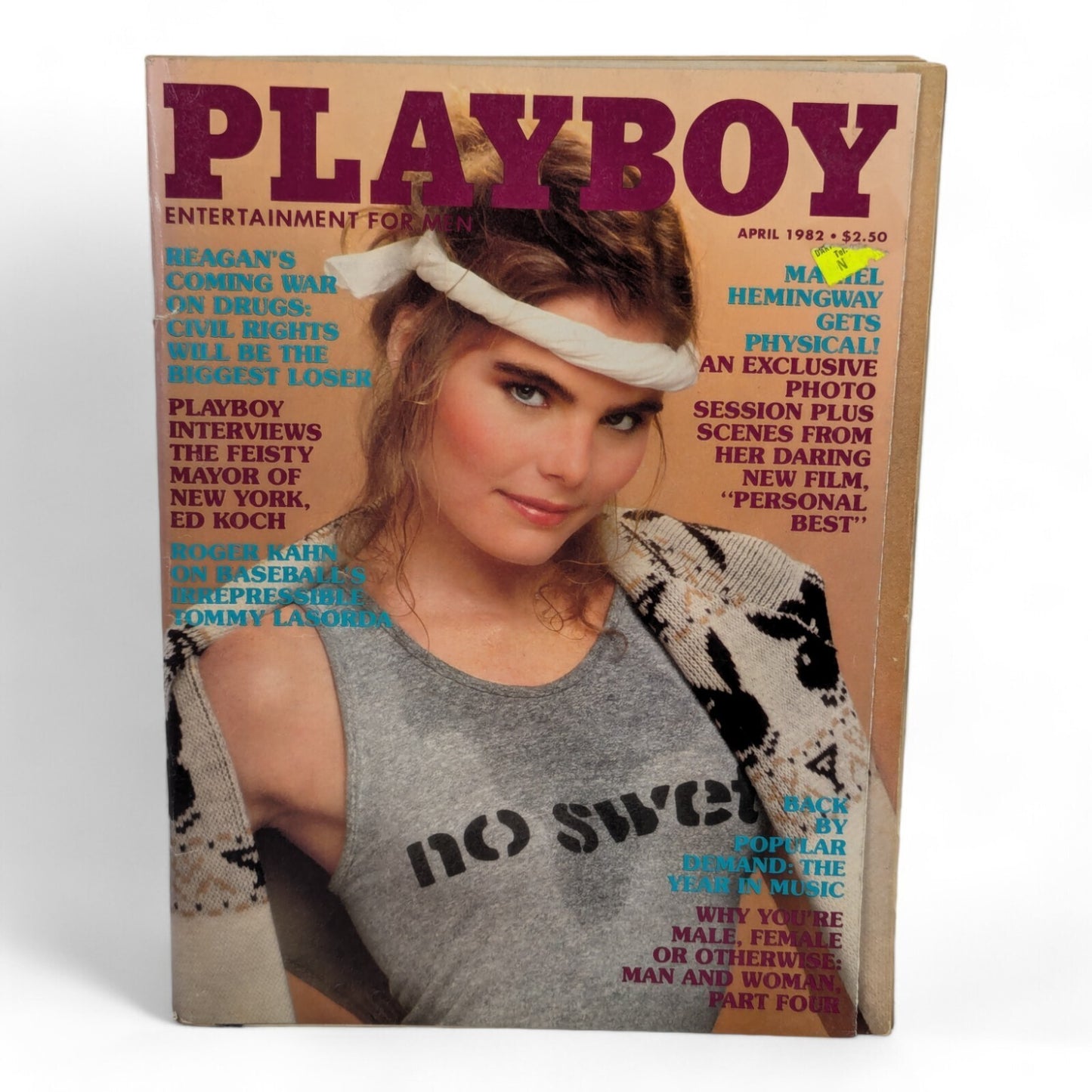 Playboy Magazine April 1982 Mariel Hemingway / Linda Rhys Vaughn