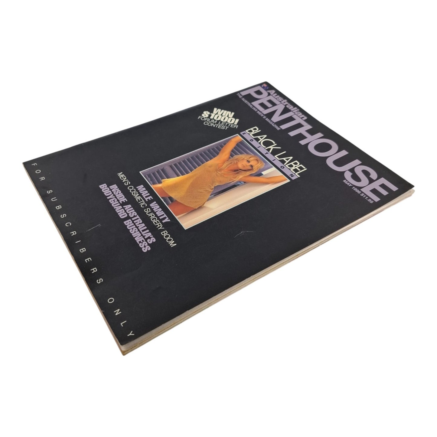 Australian Penthouse Magazine -Black Edition May 1996 Reagan Foxxx / Kayla