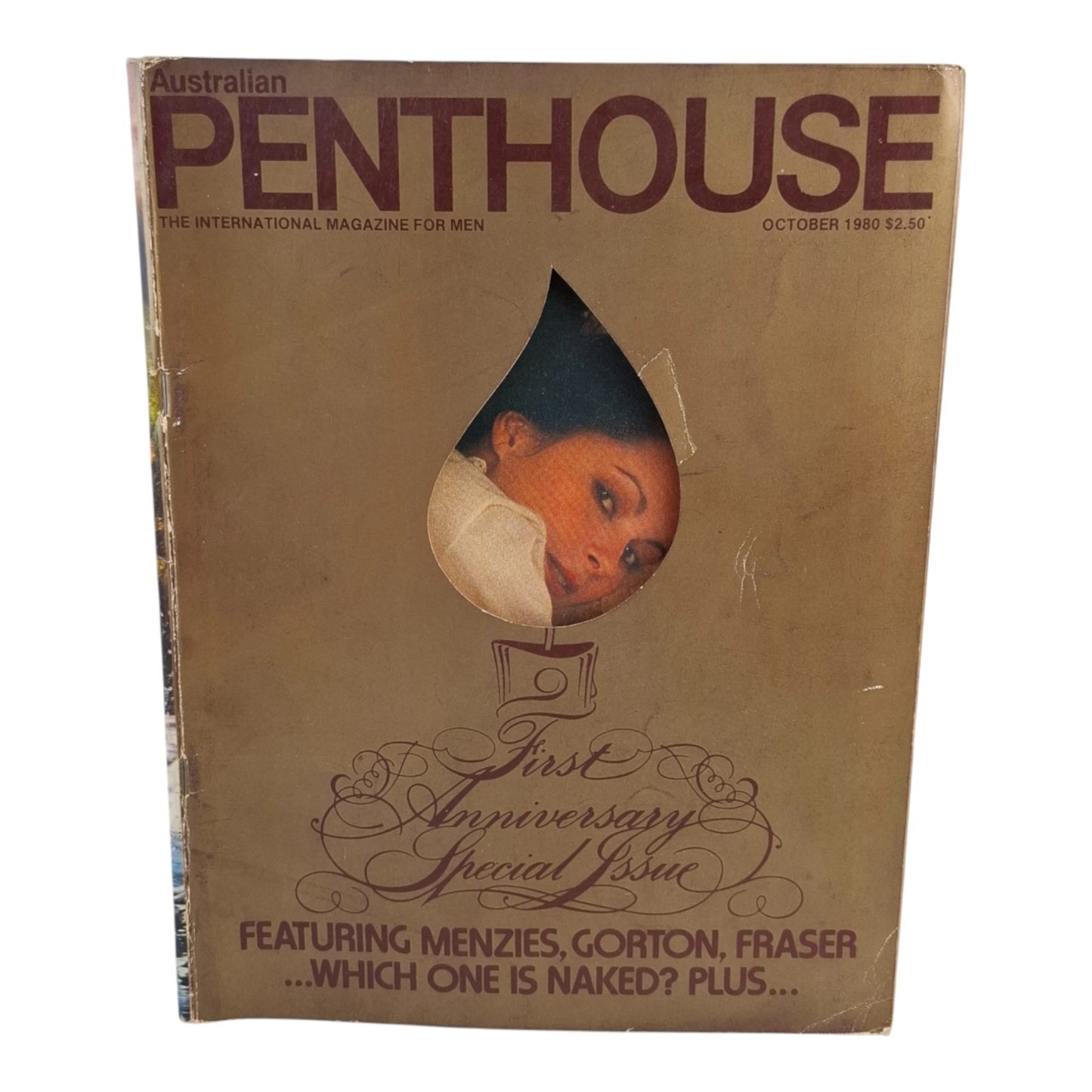 AUSTRALIAN PENTHOUSE Men's Magazine October 1980 Ama Blanchette