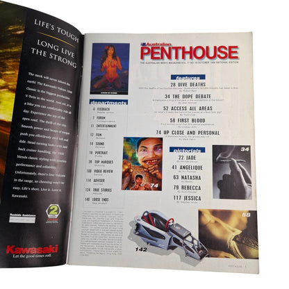 AUSTRALIAN PENTHOUSE Magazine October 1996 Natasha Celeste