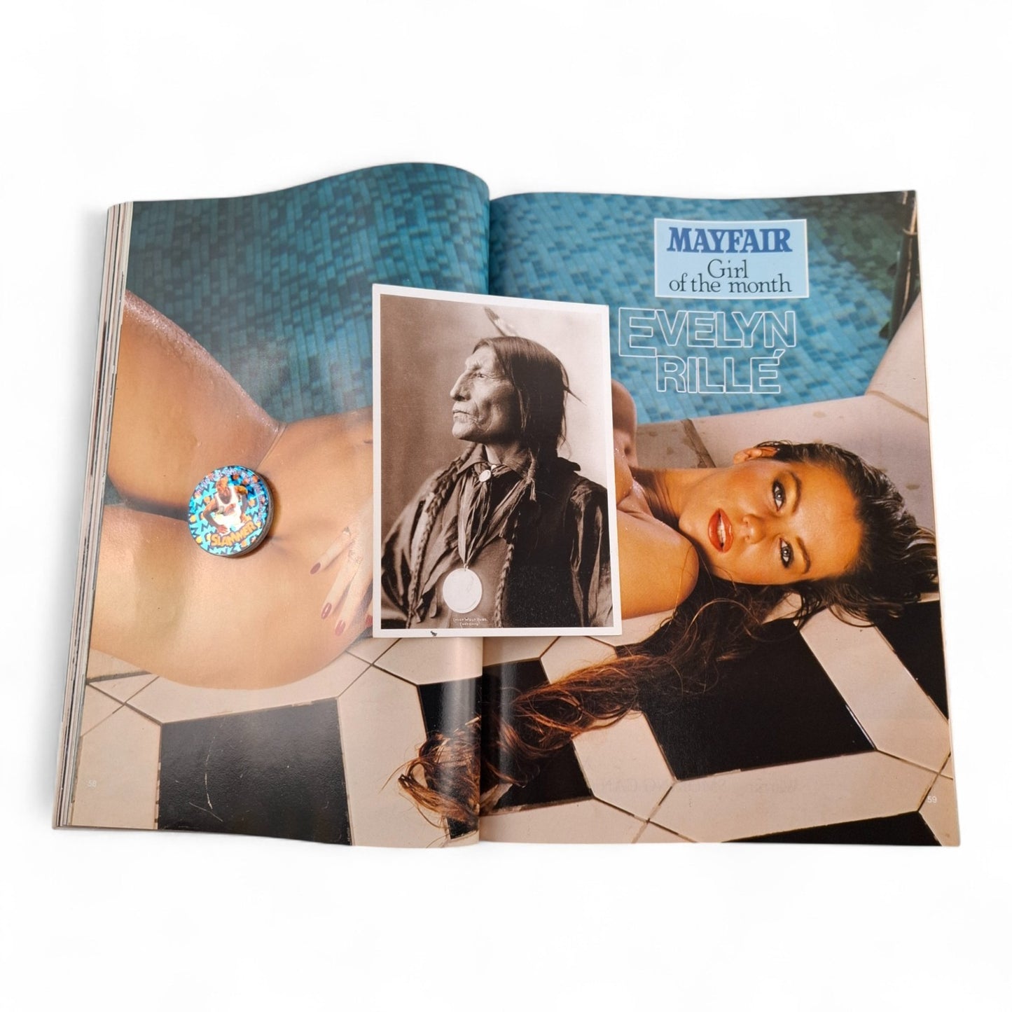 Mayfair Magazine Vol. 24 No. 8 August 1989 U.K Playboy Marlyn Pamella Bordes