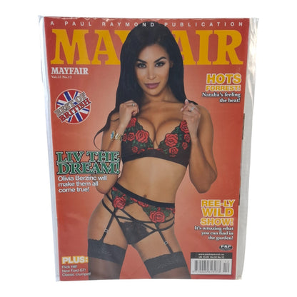 Mayfair Magazine Vol. 52 No. 12 2017 Olivia Berzinc NEW SEALED