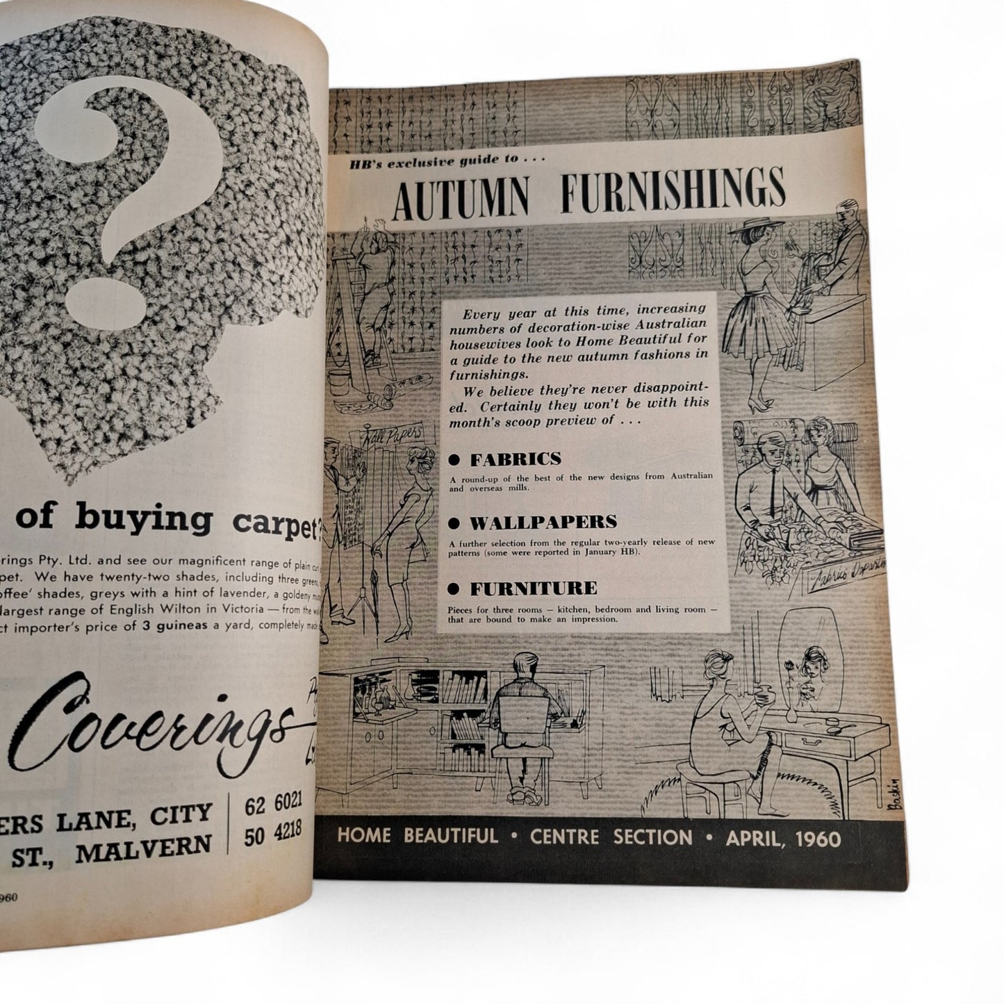 Australian Home Beautiful Magazine - April 1960