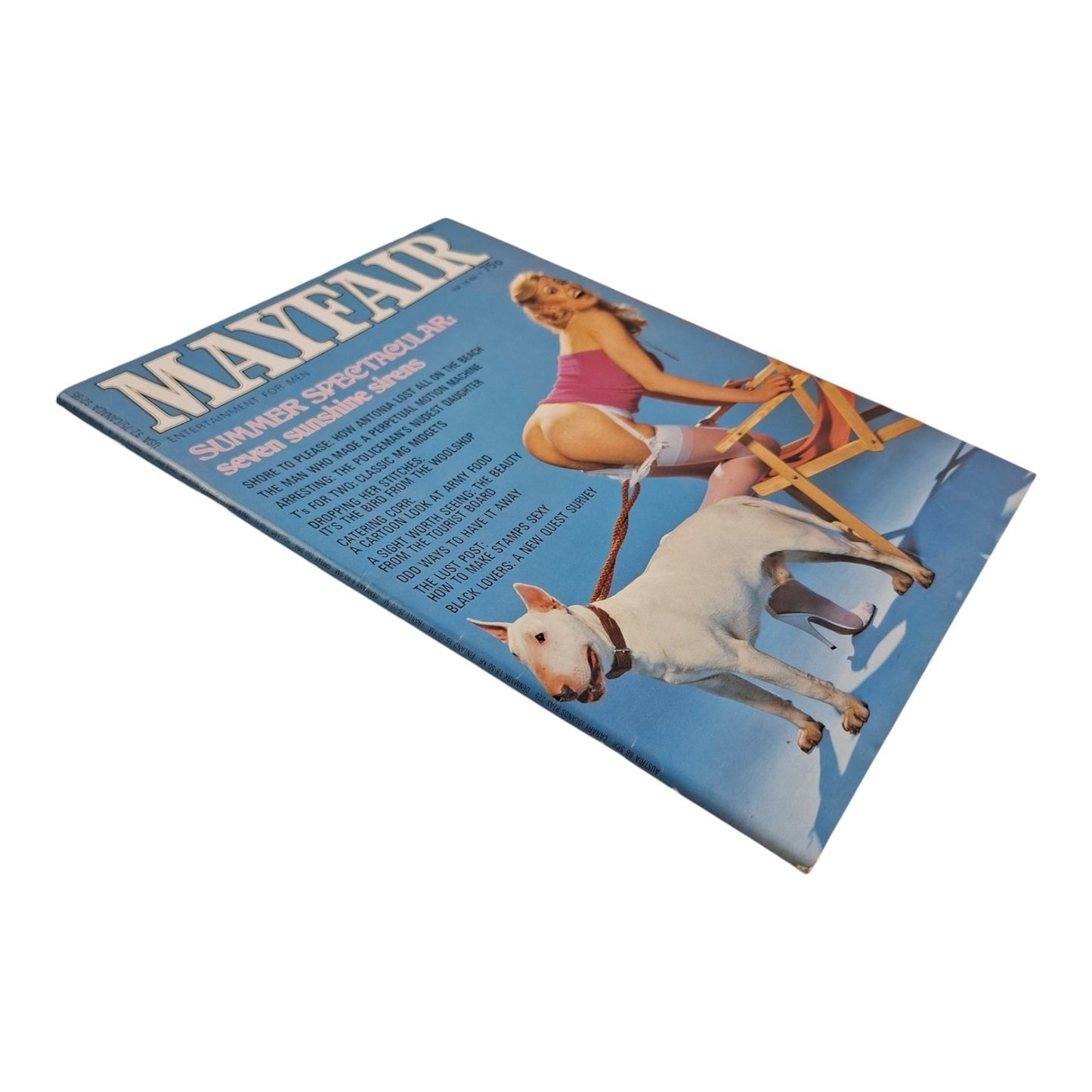 Mayfair Magazine Vol. 16 No. 7 July 1981 Helle Kjaer / Antonia Anderson