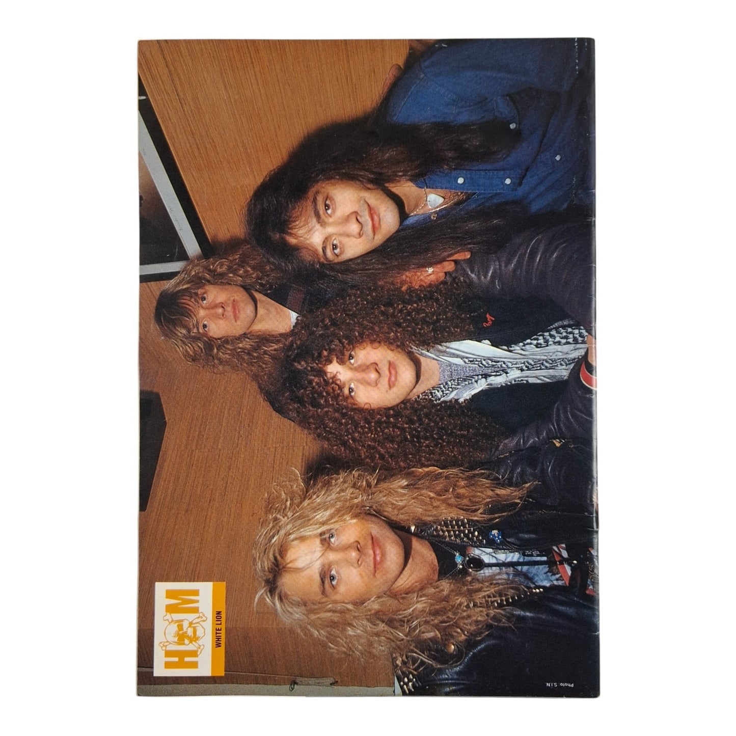 Hot Metal #7 Music Magazine 1989 - Motorhead - Lemmy Kilmister - White Lion