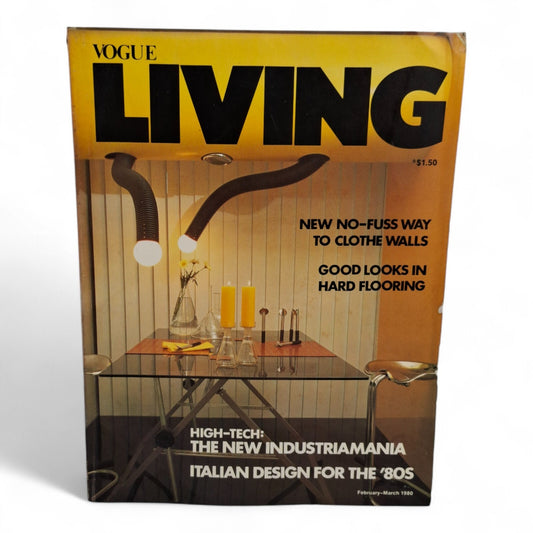 Vintage Vogue Living Australia Magazine - No. 1 January 1980