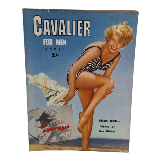 Cavalier Magazine Australia For Men August 1953 Vol. 1 No. 9 Vargas Girl