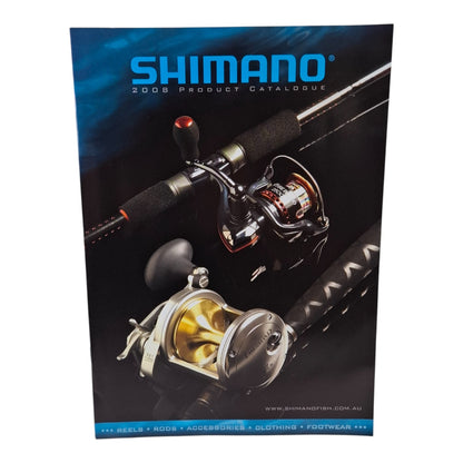 2008 Shimano Fishing Tackle Product Catalouge Old Fishing Tackle NEW