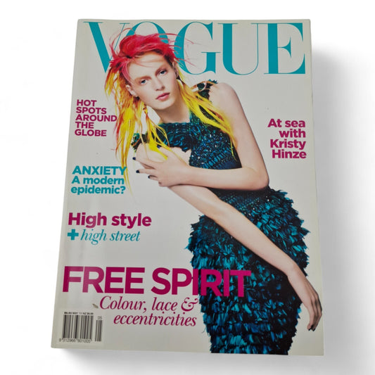Vogue Australia Magazine - May 2011 Kristy Hinze Cover
