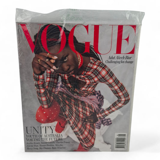 Vogue Australia Magazine August 2020 Adut Akech Bior Cover - NEW