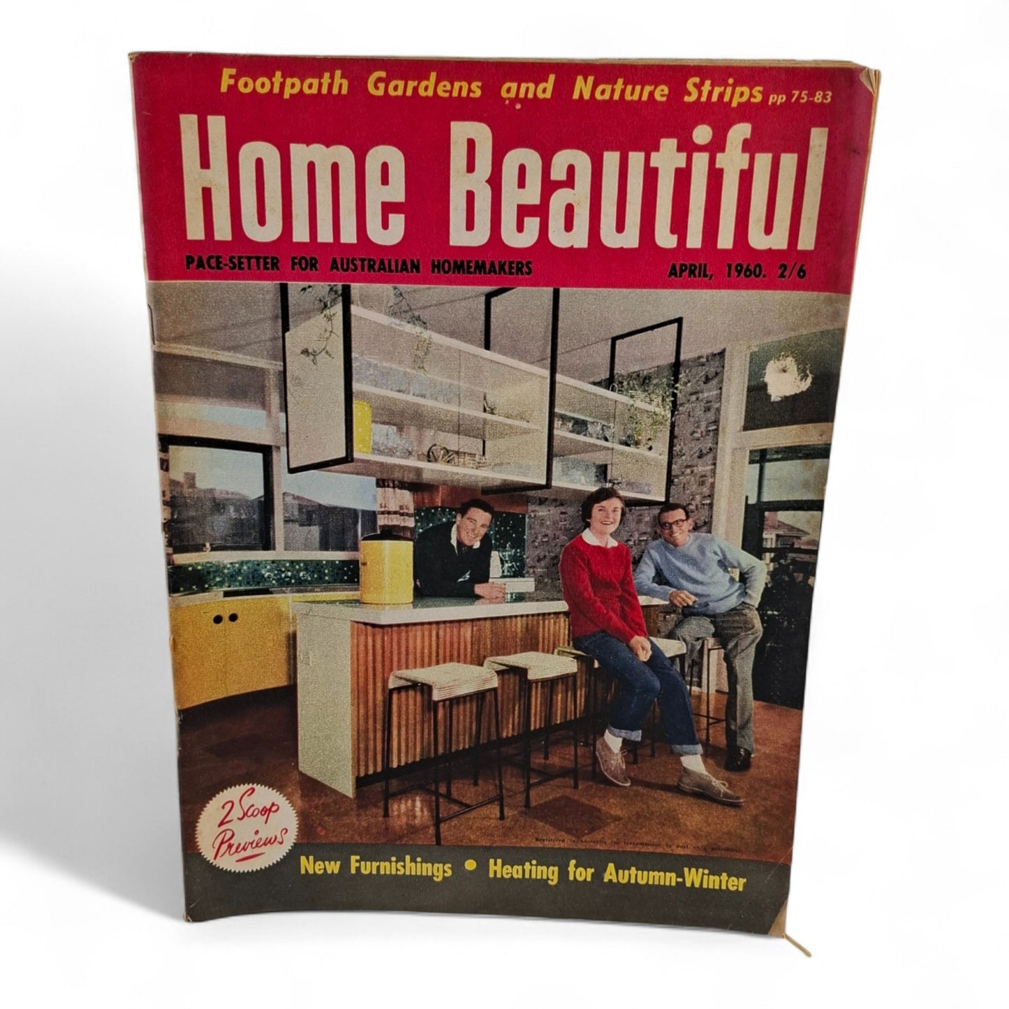 Australian Home Beautiful Magazine - April 1960