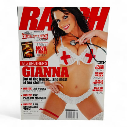 RALPH Australia Magazine August 2005 Gianna Aspencade Pattison ZOO NUTS FHM