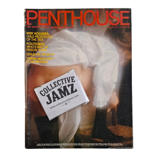 PENTHOUSE U.S Magazine February 1975 Lona Simpson / Pamela Martin