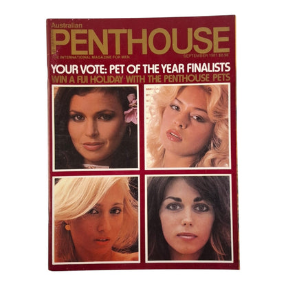 Australian Penthouse Magazine September 1981 Carolynda / Pet of the YEAR