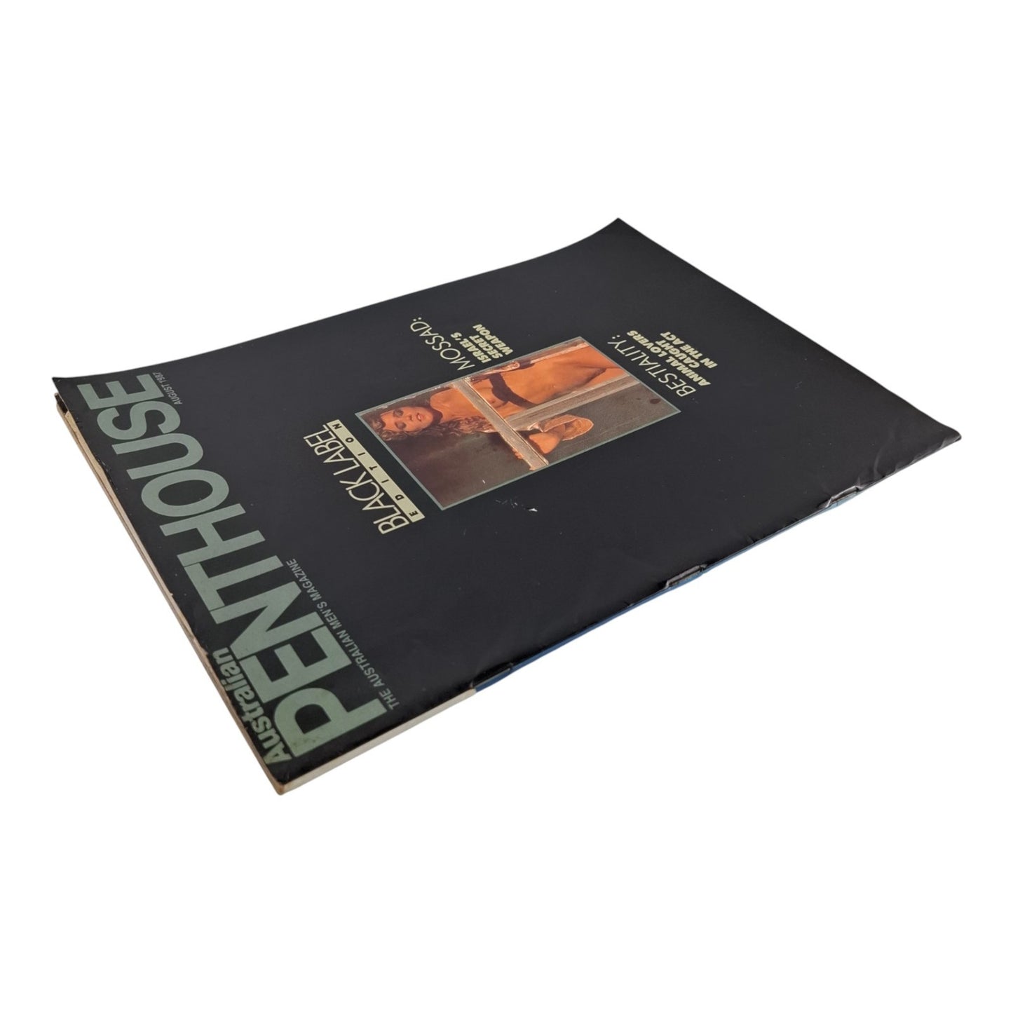 Australian Penthouse Magazine - Black Edition August 1987 Bambi