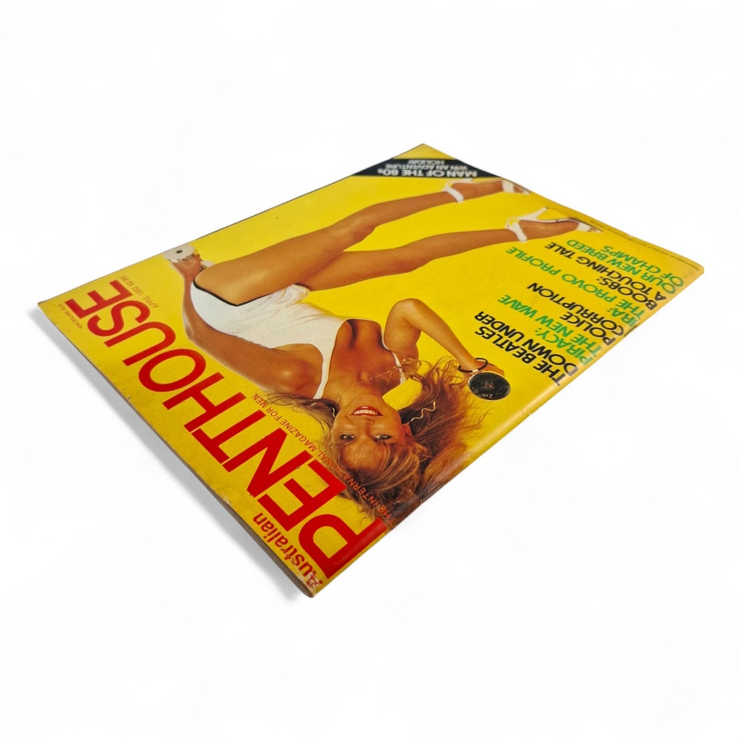 AUSTRALIAN PENTHOUSE April 1982 Vol. 3 No. 7 Men's Magazine Tracey Wallace