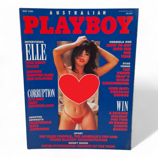 Australian Playboy Magazine May 1990 Deborah Driggs EXCELLENT