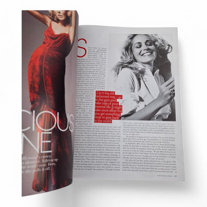 Vogue Australia July 2010 Rose Byrne Cover Fashion Magazine Rugged Glamour