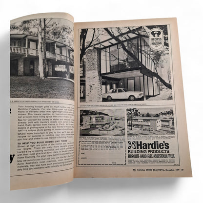 Australian Home Beautiful - December 1967 - Magazine