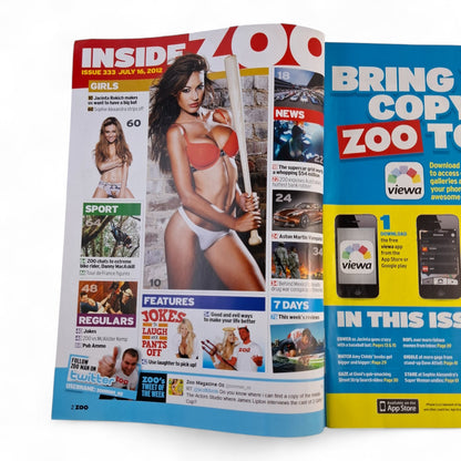 ZOO Weekly Magazine Australia #333 July 2012 Jacinta Rokich