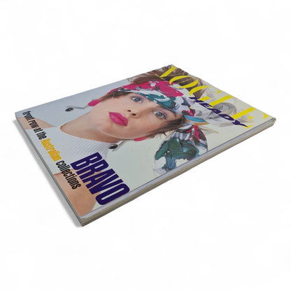 Vogue Australia magazine - September 1985 - Alexa Singer