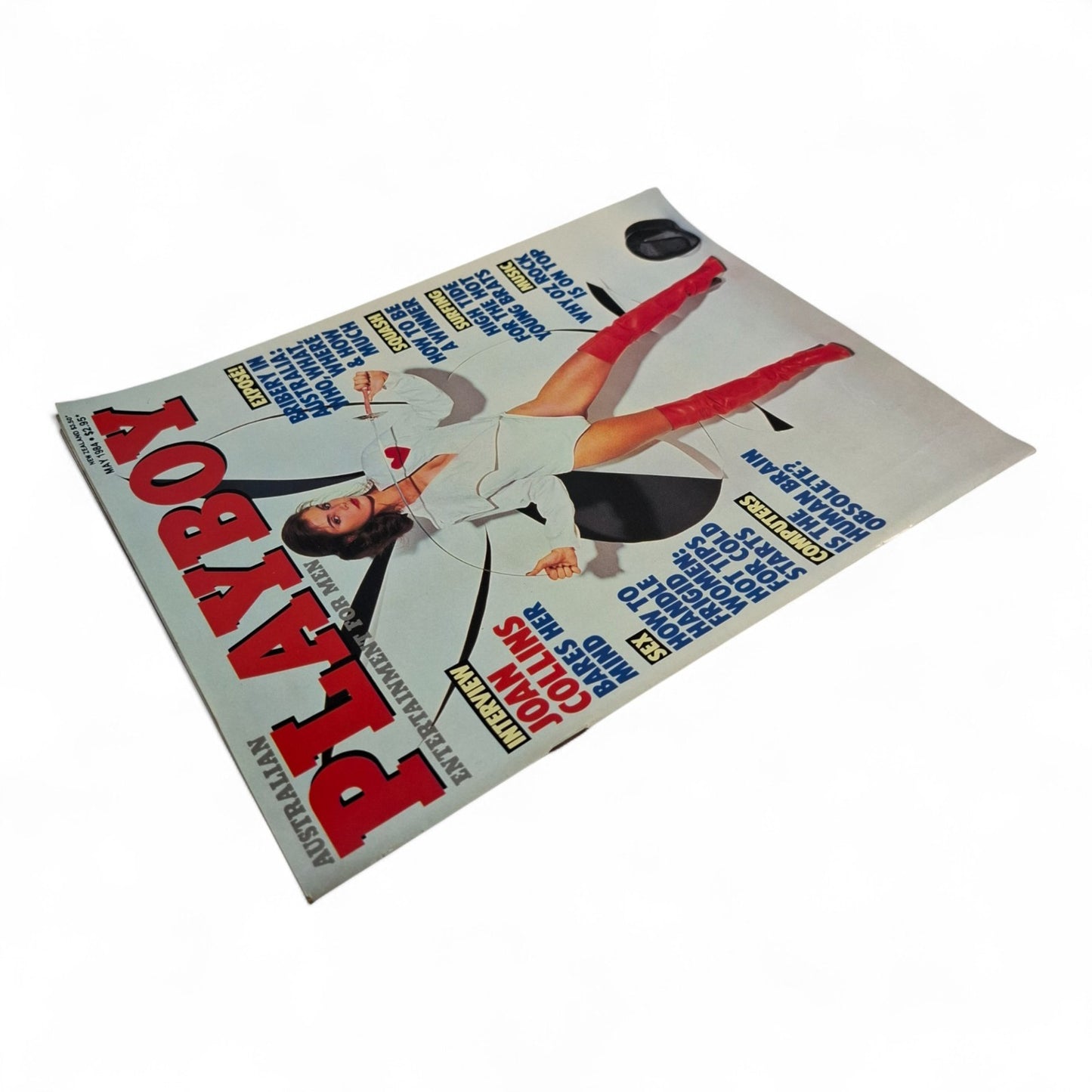 Australian PLAYBOY Magazine May 1984 Natalie Hinds / Margaret Bailey