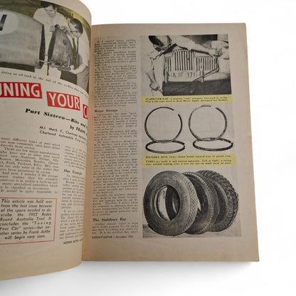 Modern Motor Magazine December 1955 Jaguar / MG