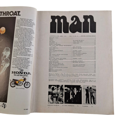 Man Magazine April 1974 Miranda / Mercy Nilsson