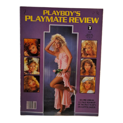 Playboy Magazine Playmate Review Second Annual Roundup 1985 Pamela Saunders
