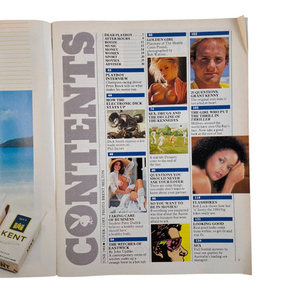 Australian Playboy Magazine February 1984 Coby / Conie Pound