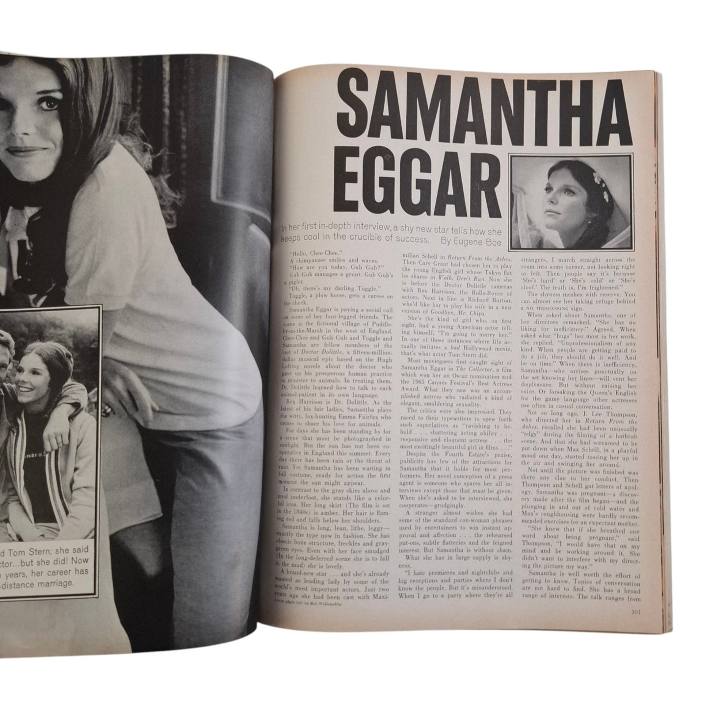 Cosmopolitan December 1966 Yvette Mimieux Francesco Scavullo
